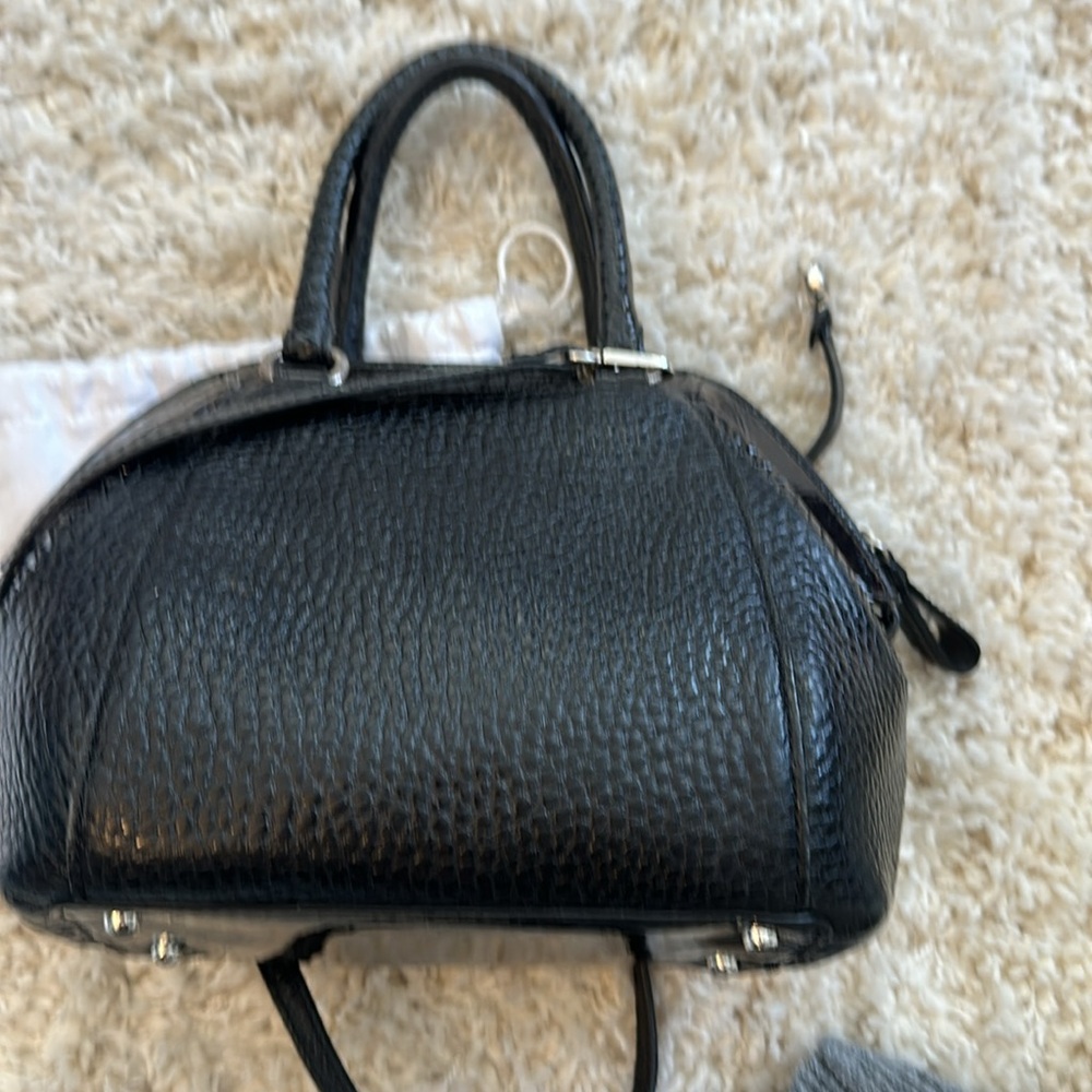 Brighton Czarina stunning jewel black patent leather combo detailed bag - Picture 8 of 17
